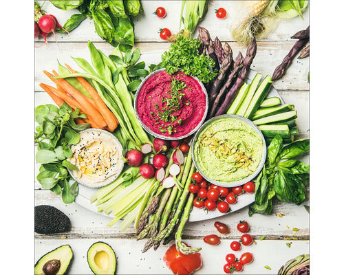 Tablou Sticla Vegetable Cuisine Ii 30x30 Cm