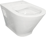 Vas WC Suspendat, Roca The Gap Round Rimless, Alb
