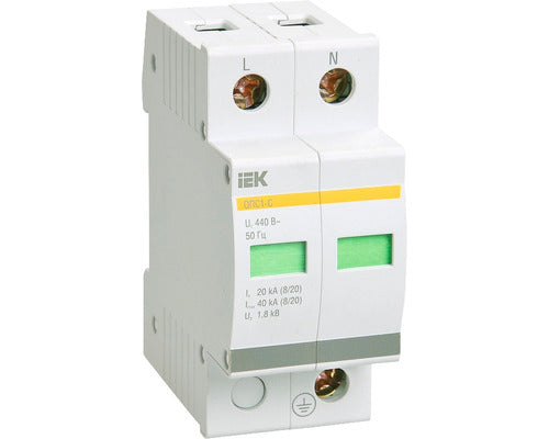 Descarcator Pentru Supratensiune Iek 2p 400v Max. 40ka