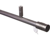 Galerie Simpla Aluminiu, Prindere De Tavan, Ø 20 Mm Inox 100 Cm - Cilindru Striat