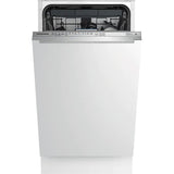 Masina de spalat vase incorporabila GRUNDIG GSV41821, 11 seturi, 8 programe, 45 cm, clasa A++, Alb