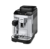 Espressor automat De'Longhi Magnifica Evo ECAM 290.61.SB, 1450W, 6 tipuri de bauturi, 15 bari, Carafa pentru lapte, Sistem LatteCrema, Rasnita cu 13 setari, Negru/argintiu