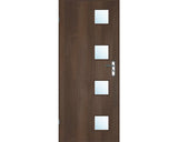 Foaie de Usa Classen Nuc Modena 4 MDF 203,5x84,4 cm Stanga