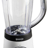 Blender GORENJE B501LBW, 1.5l, 500W, 2 trepte viteza, Alb-Negru