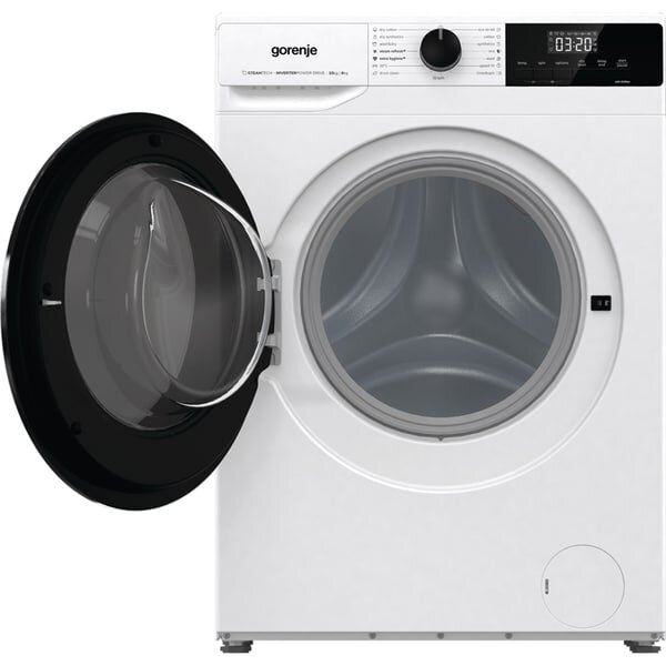 Masina de spalat cu uscator, Gorenje WD2A164ADS, capacitate de spalare 10 kg, capacitate de uscare 6 kg, 1400 rpm, clasa energetica A/D, alb