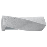 Lampa de perete Sigma gri beton 2 becuri dreptunghiulare moderne de interior