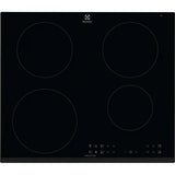 Plita incorporata, Electrolux, LIR60433B, Cu inductie, 59 cm, 4 zone de gatit, Afisaj digital, Negru