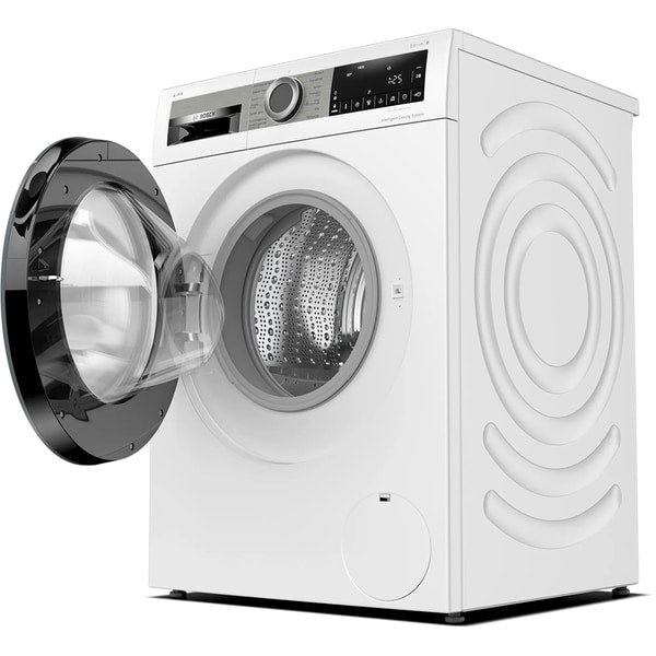 Masina de spalat cu incarcare frontala, Bosch, WGG14204BY, Seria 6, Clasa energetica A, 1200 rpm, Capacitate 9 kg, Afisaj Premium TouchControl, Alb