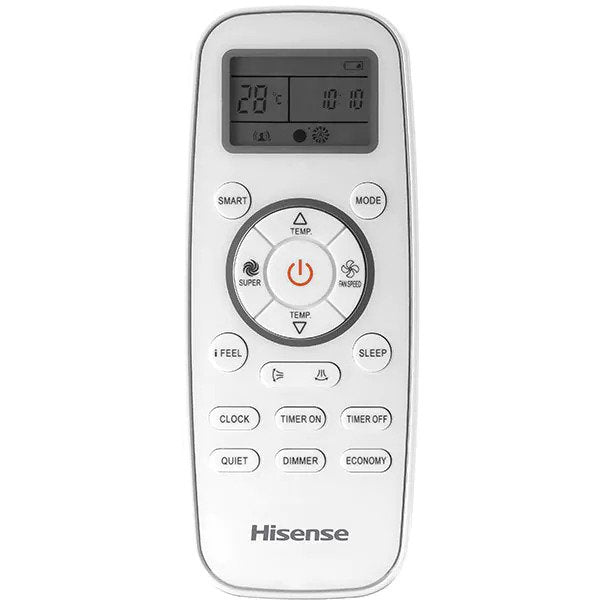 Aer Conditionat HISENSE Eco Smart, 9000 BTU, A++/A+, Wi-Fi, kit instalare inclus, Alb