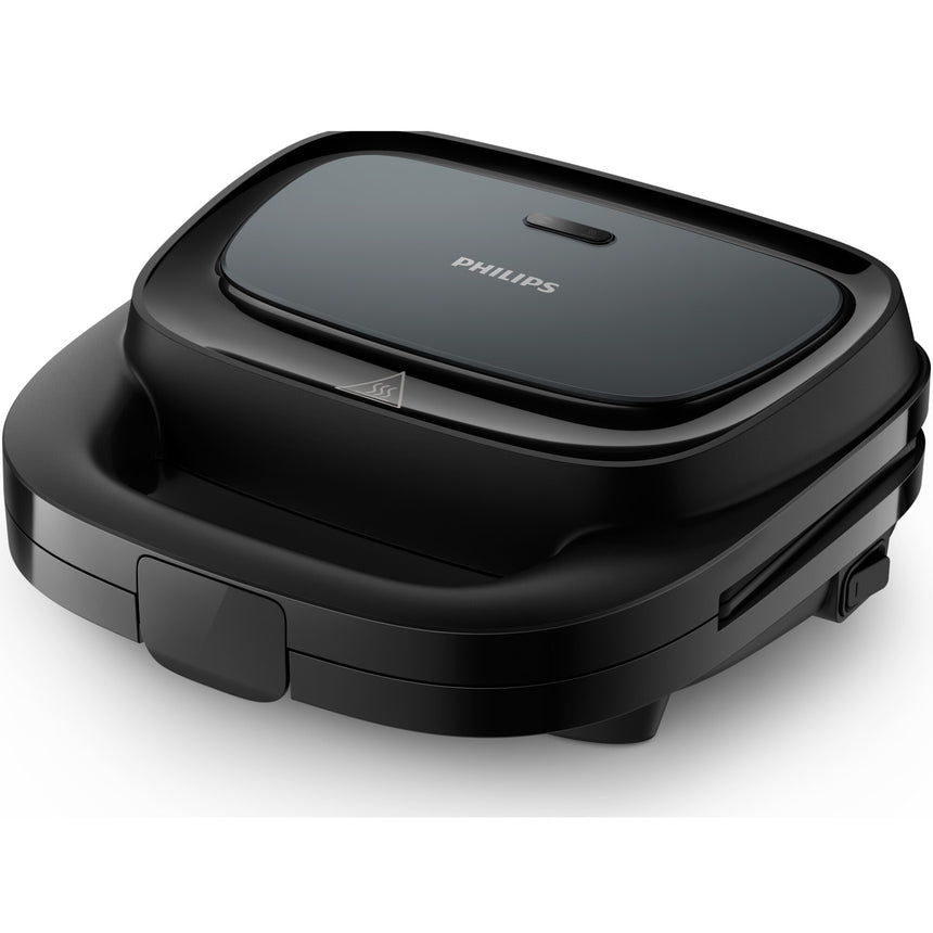 Aparat pentru vafe Philips HD2332/90 Seria 3000, 750W, plite neaderente,comutator pornit/oprit, lumini indicatoare, sistem de blocare rapida