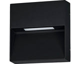 Aplica Cu Led Integrat Maruggio 4, 8w 520 Lumeni, Pentru Exterior Ip65, Negru