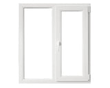 Fereastra PVC Termopan 4 Camere 100x120 cm Alba Fixa Deschidere Dubla Dreapta