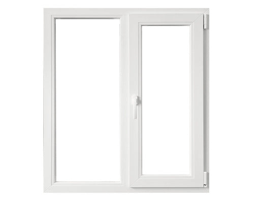 Fereastra PVC Termopan 4 Camere 100x120 cm Alba Fixa Deschidere Dubla Dreapta