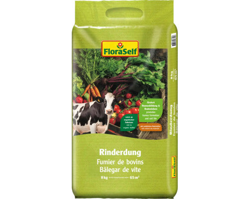 Ingrasamant Organic Din Balegar De Vaca Floraself 8 Kg