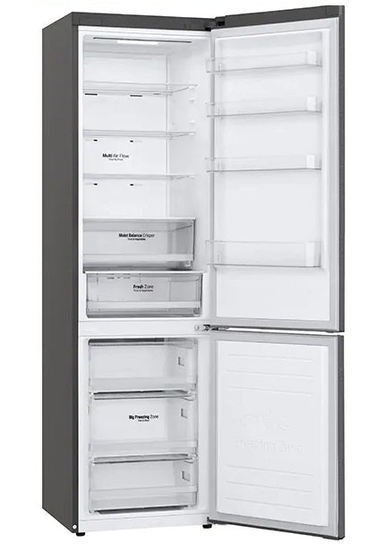 Combina frigorifica LG GBB62DSHMN, No Frost, 384 l, H 203 cm, Clasa A++, Inox