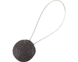 Magnet Decorativ Rock Pentru Perdea - Cu Fir Metalic De Fixare, Cafea