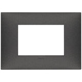 Ornament 3 module NEGRU carbon mat Vimar NEVE UP 09673.14