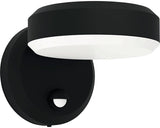Aplica Cu Led Integrat Fornaci 8, 7w 850 Lumeni, Senzor De Miscare, Pentru Exterior Ip54, Alb/negru