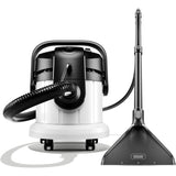 Aspirator cu spalare prin injectie-extractie Karcher SE 4 Plus, 1000 W, rezervor apa curata/murdara 4/4 l, duze injectie-extractie covoare/de mana/spatii inguste, duze aspirare umeda si uscata, detergent 1 l, 1.081-170.0, Alb