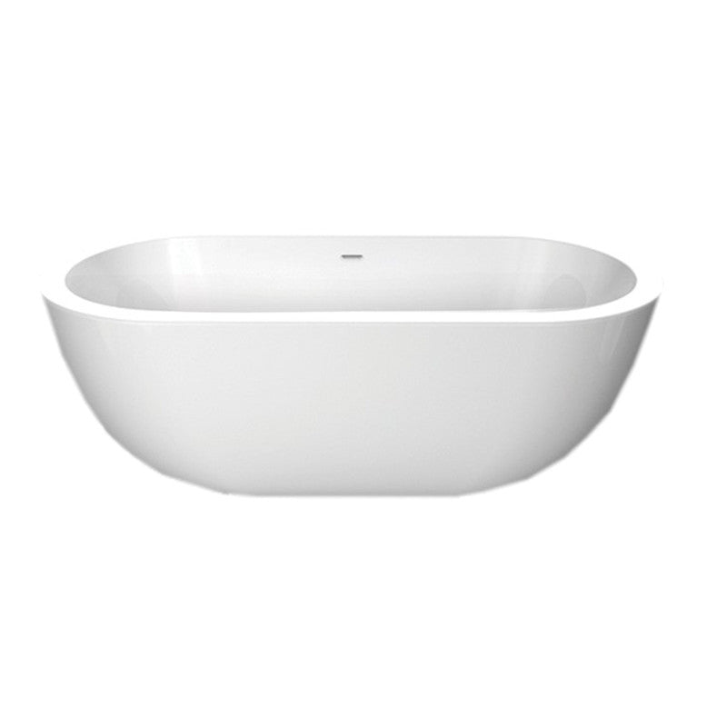Cada de baie freestanding, Florida, FIORE, 181 x 86 cm, ovala, grosime 8 mm, acril