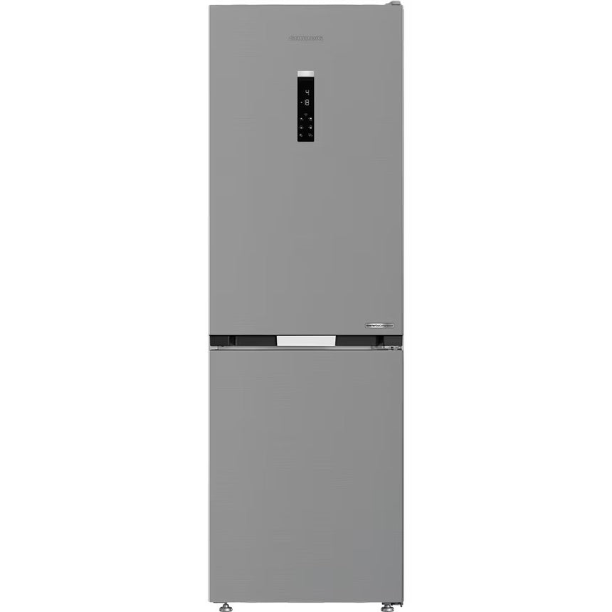 Combina Frigorifica GRUNDIG GKPN 66840 LXPW, No Frost, Duo Cooling, 316 l, H 186.5 cm, Clasa C, Argintiu