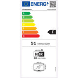 Televizor LG LED 43UR91003LA, 108 cm, Smart, 4K Ultra HD, Clasa F (Model 2023)