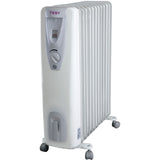 Calorifer electric TESY CB 2512 E01 R, 2500 W, 12 elementi, 3 trepte de putere, Termostat de siguranta, Termostat reglabil, Protectie anti-inghet