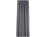 Draperie Blackout Cu Rejansa Atlas Gri 140x245 Cm