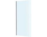 Perete dus tip walk-in basano Modena, 80x195 cm, sticla securizata transparenta, profil cromat