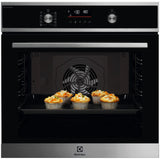 Cuptor incorporabil Electrolux EOD6F77WX, Electric, 72 l, Autocuratare catalitica, SteamBake, Wi-Fi, Senzor gatire, Timer cu display electronic, Grill, Clasa A, Inox