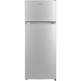 Frigider cu doua usi Candy CDG1S514ES, doua usi, static, 211 litri, clasa E, control mecanic, silver