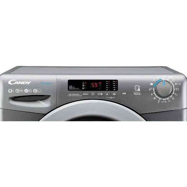 Masina de spalat rufe Candy CS 1292DRRE/1-S, 9 kg, 1200 rpm, Clasa D, Easy Iron, Antracit