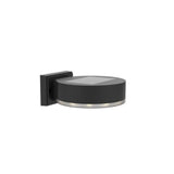 Lampa solara pentru perete FLINK FK-LS-23428-1, 12 LED-uri, Lumina calda, 10 Lumeni, 2 buc Negru
