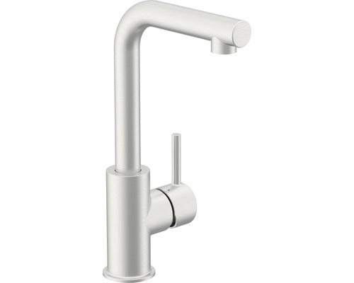 Baterie lavoar monocomanda Soco, ventil Push-Open, aspect inox
