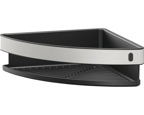Etajera Dus Tiger Cooper Negru/inox 21 Cm