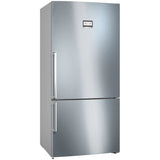 Combina frigorifica Bosch KGN86AIDR, 631 l, NoFrost, PerfectFit, Touch control, Super freeze, VitaFresh, Iluminare LED, Clasa D, H 186 cm, Inox Antiamprenta
