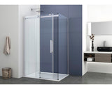 Perete Lateral Dus Sanotechnik Elegance 80x195 cm Sticla Transparenta Profil Crom