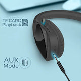 Casti PROMATE Nova, Bluetooth, On-ear, Microfon, Negru