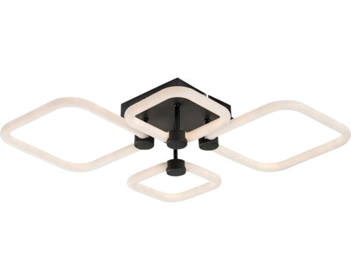 Plafoniera Cu Led Integrat Sotiris 47w 4000 Lumeni 3000-6000k, Cu Telecomanda