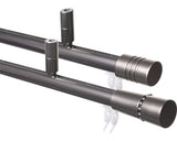 Galerie Dubla Aluminiu, Prindere De Tavan, Ø 20 Mm Inox 100 Cm - Capat Royal