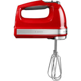 Mixer de mana KitchenAid 5KHM9212EER, 85 W, 1300rpm, 9 viteze, Rosu