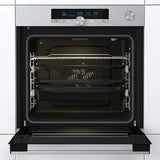 Cuptor Incorporabil HISENSE BSA66334PX, Electric, Autocuratare pirolitica, 77 l, Clasa A+, Inox-Negru