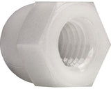 Piulite Hexagonale Infundate Dresselhaus M8 Din1587 Plastic Alb, 50 Bucati