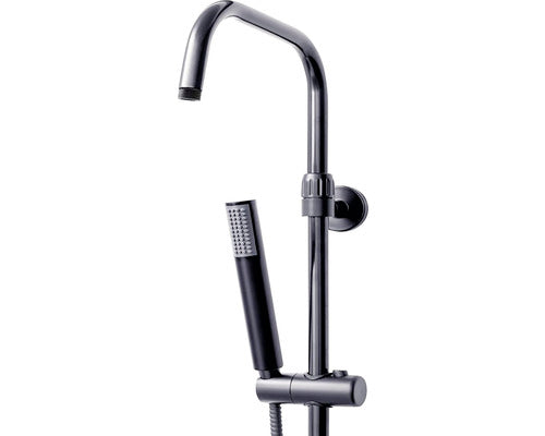 Sistem de dus cu termostat Sanotechnik AB100, para dus 1 functie, negru
