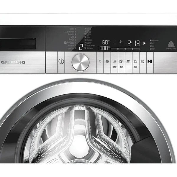 Masina de spalat rufe frontala GRUNDIG GWN49442STC, Steam Refresh, 9kg, 1400rpm, Clasa A+++, Alb