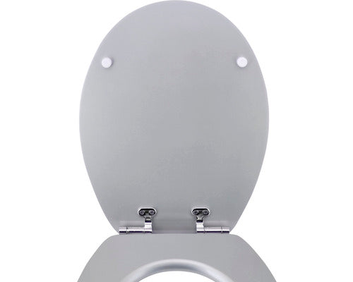 Capac WC Form & Style gri metalic MDF