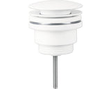 Ventil lavoar Push-Open 1 1/4" alb mat