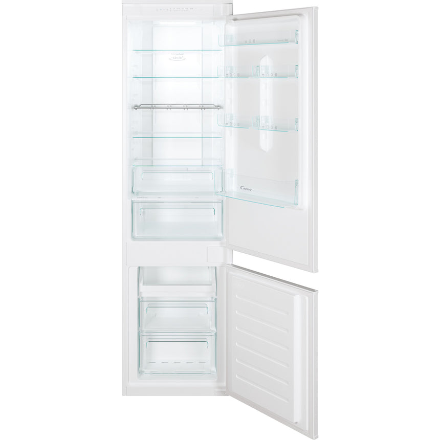 Combina frigorifica incorporabila Candy CCUBT5519EW, 281 l, Total No Frost, WiFi, Super Cooling, Super Freezing, Usi reversibile, Clasa E, H 193 cm