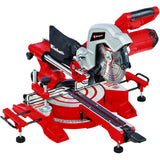 Ferastrau debitor cu glisare Einhell TC-SM 216, 1500 W, 5200 RPM, 216 mm diametru lama, 48 D, taiere max 305x65 mm