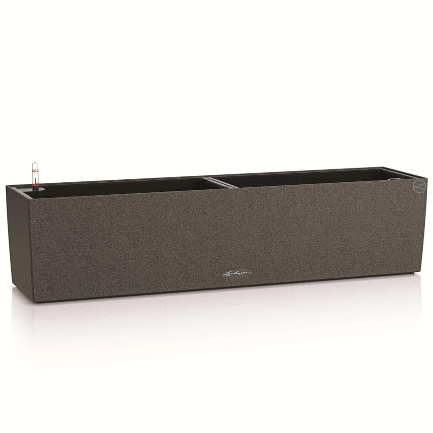Jardiniera BALCONERA Stone 80 ALL-IN-ONE LECHUZA, negru